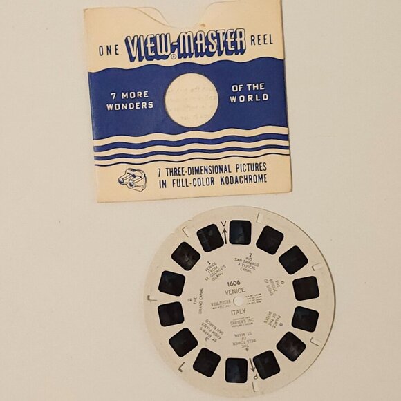 VINTAGE View Master Reel VENICE Italy - Picture 1 of 2